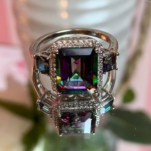 💎Mystic Topaz Beautiful Ring💎